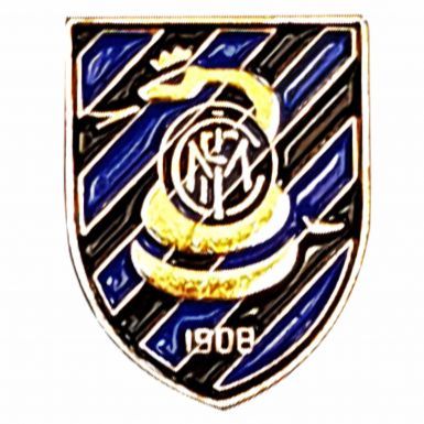 Inter Milan Soccer Crest Pin Badge