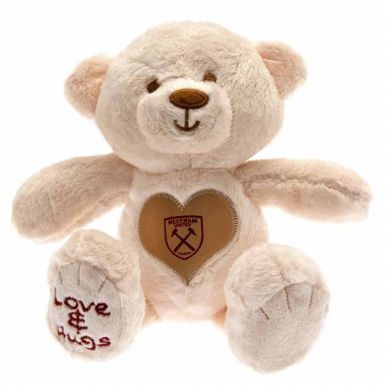 Official Plush West Ham United Love & Hugs Teddy Bear