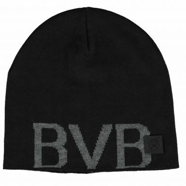 BVB Borussia Dortmund Crest Winter Beanie Hat