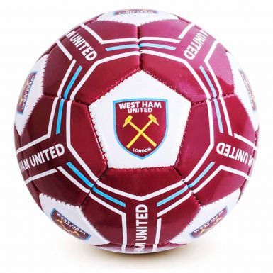 West Ham United Football Ball (Size 5)