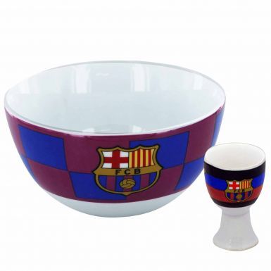 FC Barcelona Breakfast Bowl & Egg Cup