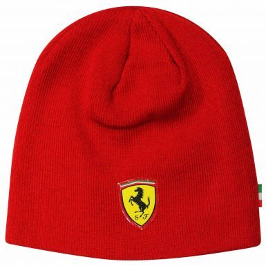 Official Scuderia Ferrari Beanie Hat by Puma