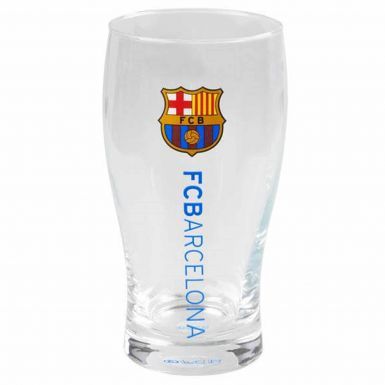 Official FC Barcelona Crest Pint Glass