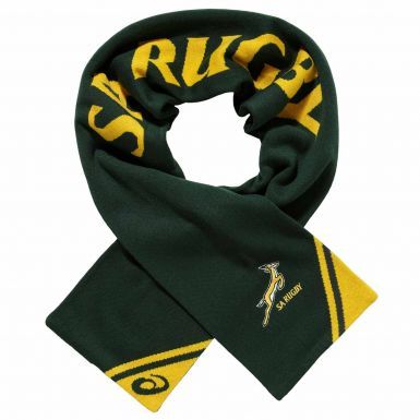 Official South Africa Springboks Rugby Scarf by Asics