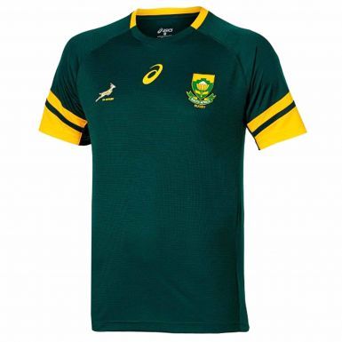 Official KIDS South Africa Springboks Rugby Shirt by ASICS