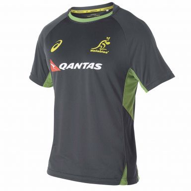 Australia Wallabies Rugby Training Shirt by ASICS