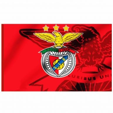 Giant SL Benfica Soccer Crest Flag (142cm x 90cm)