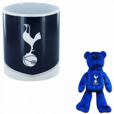 Tottenham Hotspur (Spurs) Mug & Beanie Bear Set