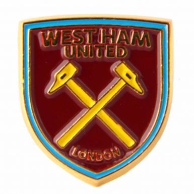 Official West Ham United Crest Pin Badge