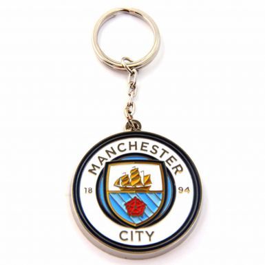 Official Manchester City Crest Keyring