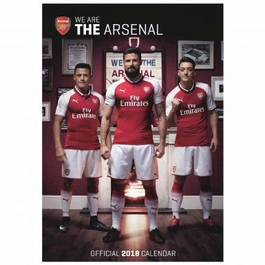 New Arsenal FC (Premier League) 2018 Soccer Calendar