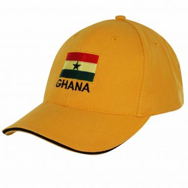 Adults Ghana Flag Baseball Cap