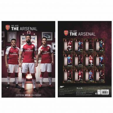 Official Arsenal FC 2018 Soccer Calendar (A3)