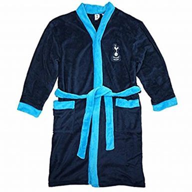 Official Spurs Football Crest Dressing Gown (Adults)