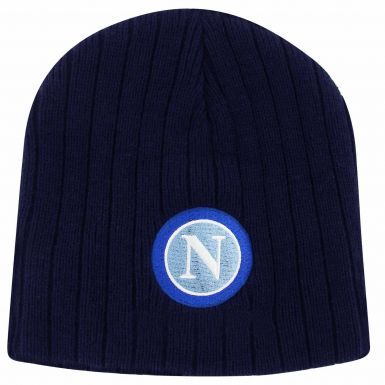 Official SSC Napoli Crest Insulated Beanie Hat