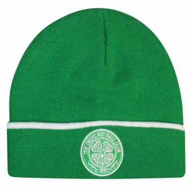 Official Celtic FC Crest Winter Bronx Hat