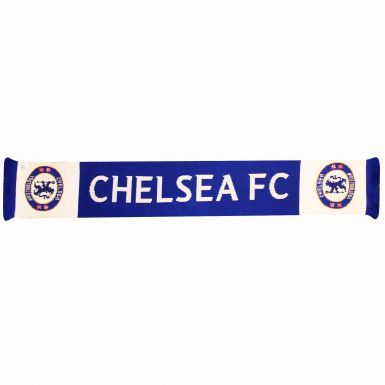 Official Chelsea FC Crest Soccer Scarf