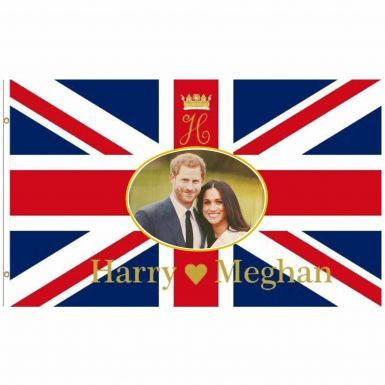 Giant Prince Harry & Meghan Royal Wedding Flag