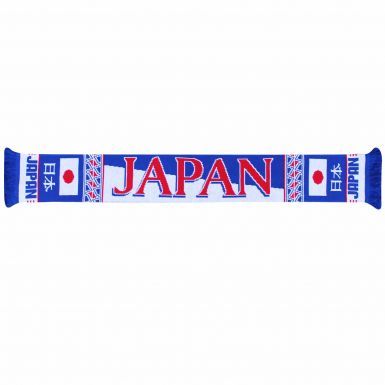 Japan Football Fans World Cup Scarf & Cap Gift Set