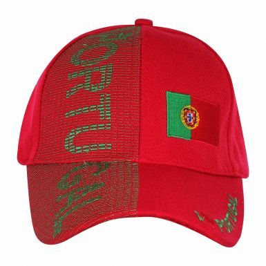 Portugal Football Fans World Cup Scarf & Cap Gift Set