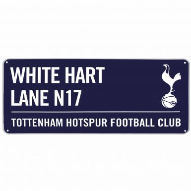 Tottenham Hotspur (Spurs) White Hart Lane Street Sign