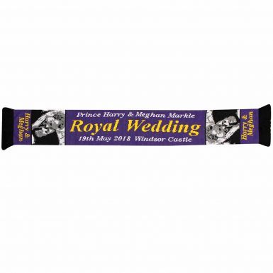 Prince Harry & Meghan Markle Royal Wedding Souvenir Scarf
