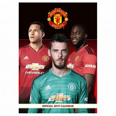 Official Manchester United 2019 Football Calendar (A3)