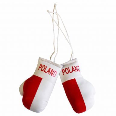 Poland Flag Mini Boxing Gloves