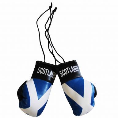 Scotland Flag Mini Boxing Gloves