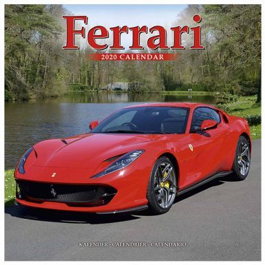 Official Ferrari GT Sports Car 2020 Calendar (30.5cm x 30.5cm)