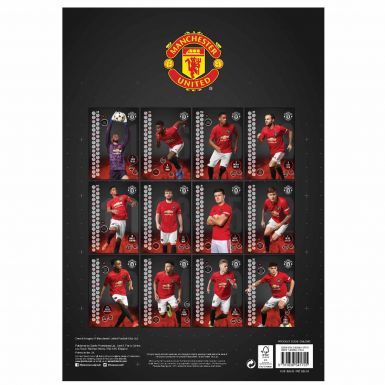 Official Manchester United 2020 Football Calendar (A3)