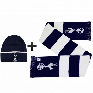 Tottenham Hotspur Winter Warmers Hat & Scarf Set