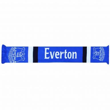 Official Everton FC Crest Scarf (100% Acrylic)
