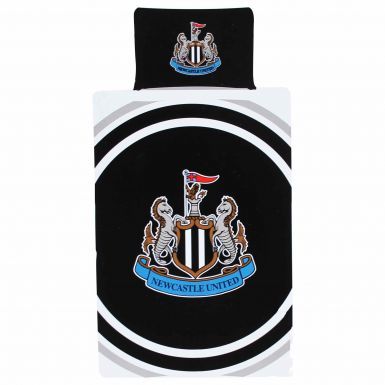 Official Newcastle United Single Duvet Cover & Pillowcase Set