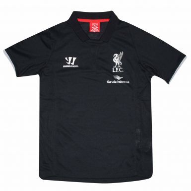 Official Liverpool FC Crest Kids Polo Shirt