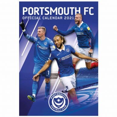 Official Portsmouth FC 2021 Football Calendar (A3)