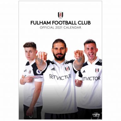 Official Fulham FC 2021 Football Calendar (420mm x 297mm)