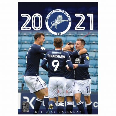 Official Millwall FC 2021 Football Wall Calendar
