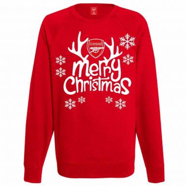 Adults Arsenal FC Christmas Sweatshirt (Limited Edition)