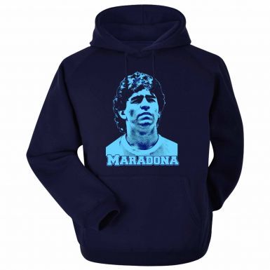 Diego Maradona Napoli & Argentina Football Legend Hoodie