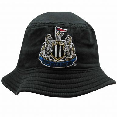Official Kids Newcastle United Sun Bucket Hat (100% Cotton)