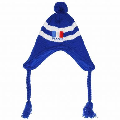 France Woolly Hat for Rugby & Football Fans (100% Acrylic)