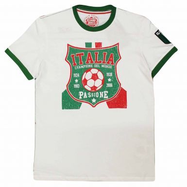 Italy (ITALIA) Football Fans Souvenir T-Shirt